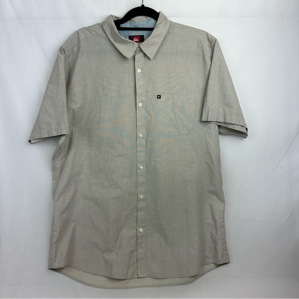 Quiksilver XXL Button Up Short Sleeve Shirt